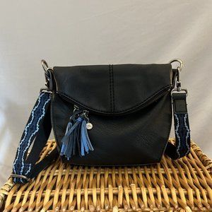 The Sak - Black Leather Cross-Body Bag